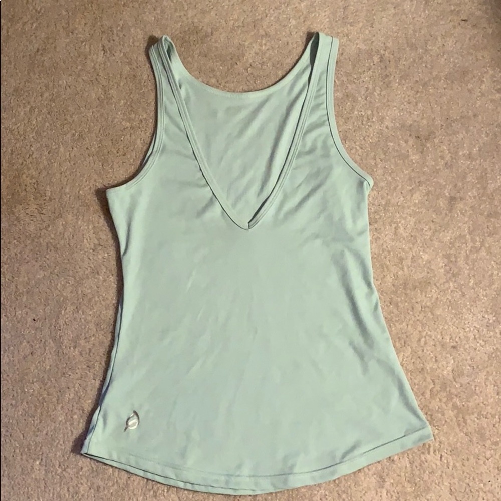 P’tula Kristen Deep V Tank - Mint. Size Medium